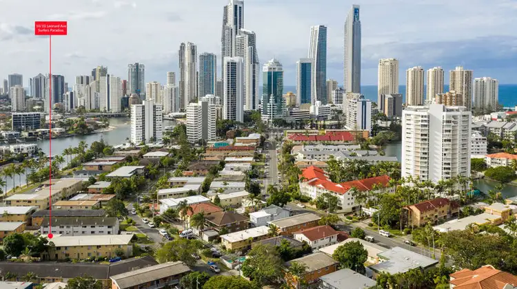 Seventh view of Homely apartment listing, 10/10 Leonard Avenue, Surfers Paradise QLD 4217