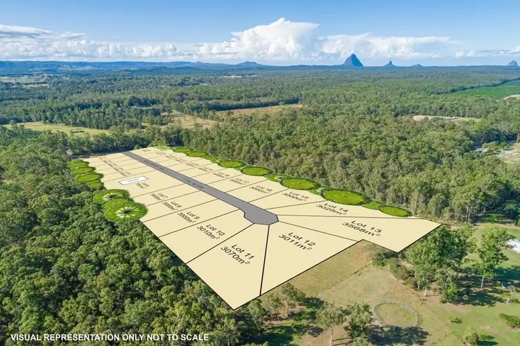 Main view of Homely land listing, Lot 17 Twin Oaks Court, Woodford QLD 4514