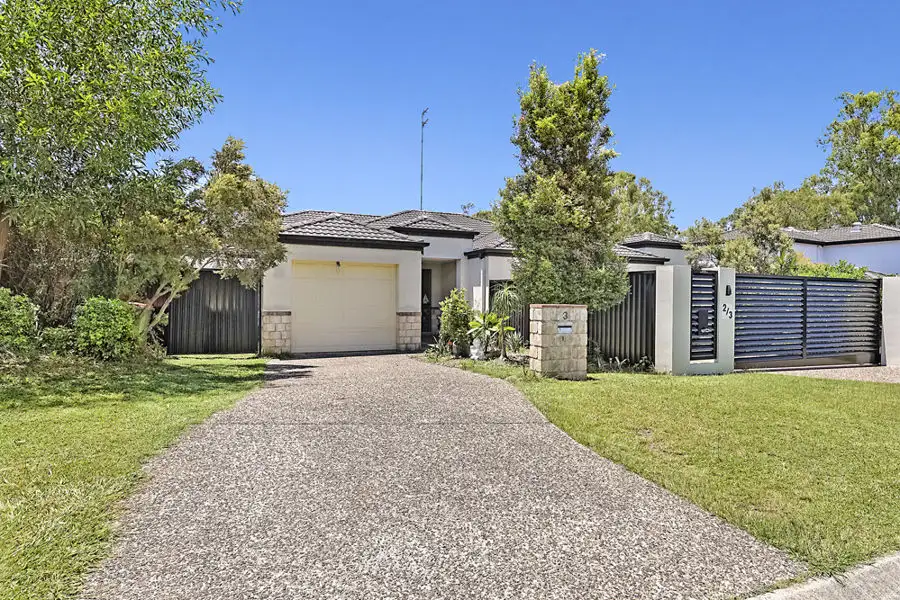 Main view of Homely semi-detached listing, 1/3 Marybeth Crescent, Molendinar QLD 4214