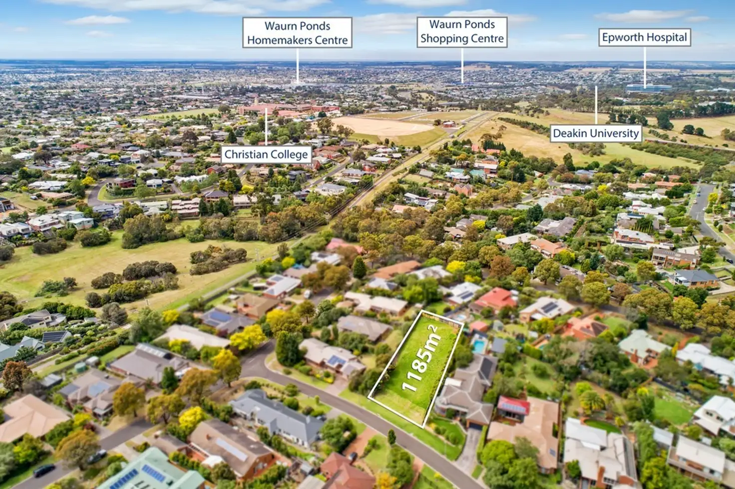 Main view of Homely land listing, 1 Chisholm Close, Wandana Heights VIC 3216