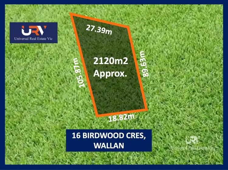 Main view of Homely land listing, 16 Birdwood Crescent, Wallan VIC 3756