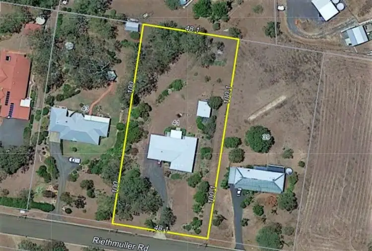 Second view of Homely rural property listing, 41 Riethmulller Road, Glenvale QLD 4350