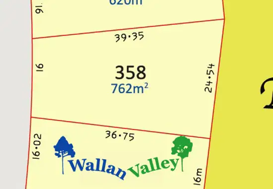 Main view of Homely land listing, Lot 358 Hawk Way, Wallan VIC 3756
