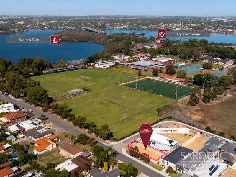 Main view of Homely land listing, 36 Sawyer Way, Salter Point WA 6152