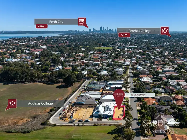 Third view of Homely land listing, 36 Sawyer Way, Salter Point WA 6152