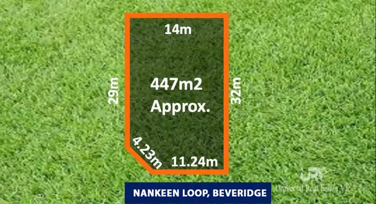 Main view of Homely land listing, Lot 425 Nankeen Loop, Beveridge VIC 3753
