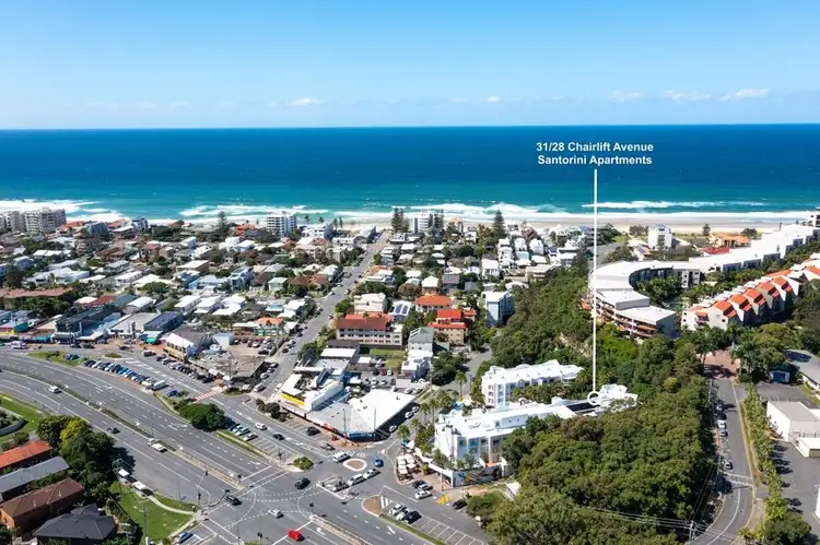 Main view of Homely unit listing, 31/28 Chairlift Avenue, Miami QLD 4220