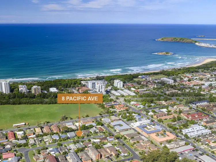 Main view of Homely house listing, 8 Pacific Avenue, Coffs Harbour NSW 2450