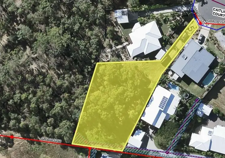 Third view of Homely land listing, 5 Caitlin Court, Boyne Island QLD 4680
