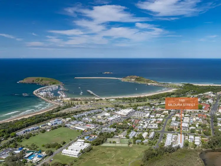 Main view of Homely townhouse listing, 7/55 Mildura Street, Coffs Harbour NSW 2450