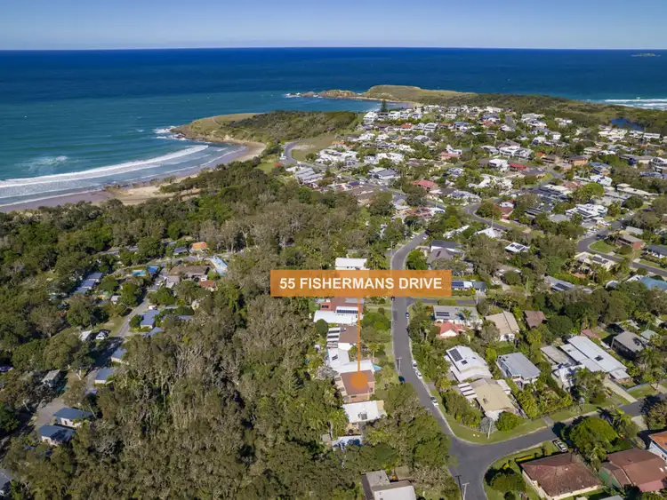 Second view of Homely house listing, 55 Fishermans Drive, Emerald Beach NSW 2456