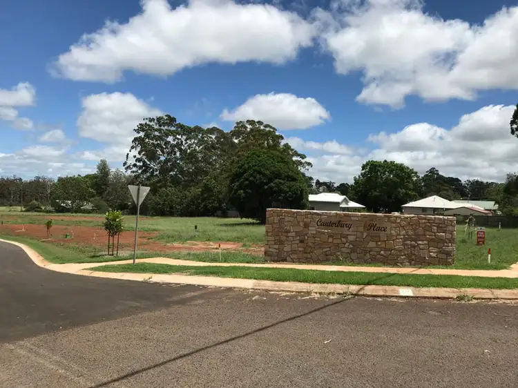 Main view of Homely land listing, 1 Canterbury Place, Hampton QLD 4352