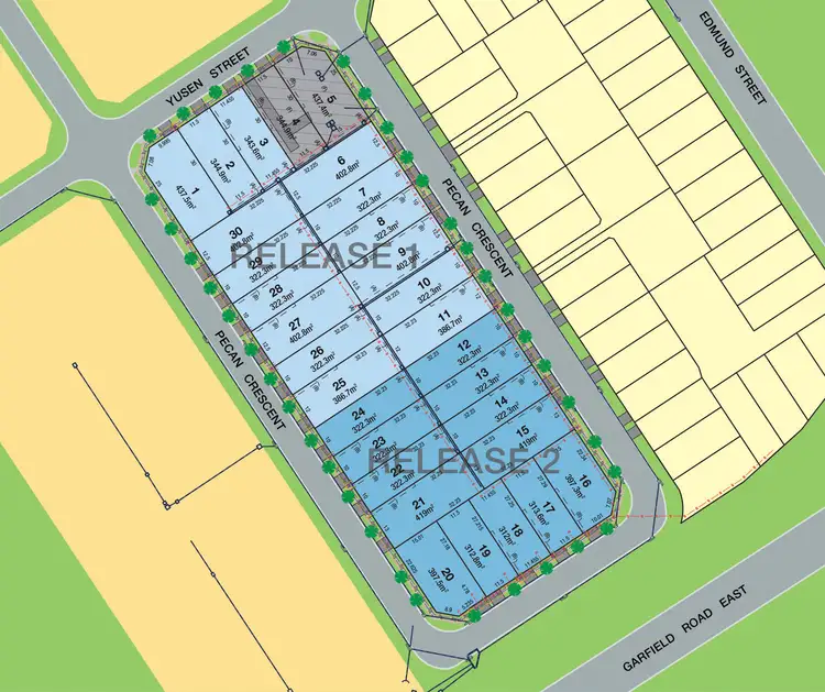 Main view of Homely land listing, Lots 12-24 Pecan Cres off Garfield Rd East, Grantham Farm, Riverstone NSW 2765