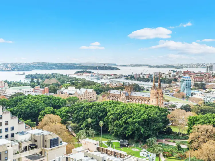 Second view of Homely studio listing, 332/27 Park Street, Sydney NSW 2000
