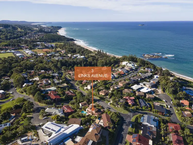 Second view of Homely house listing, 3 Links Avenue, Korora NSW 2450
