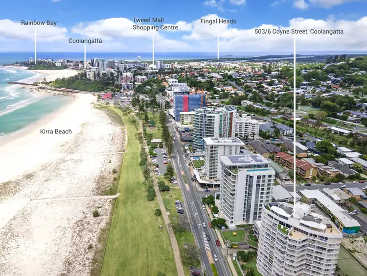 Third view of Homely apartment listing, 503/6 Coyne Street, Kirra QLD 4225