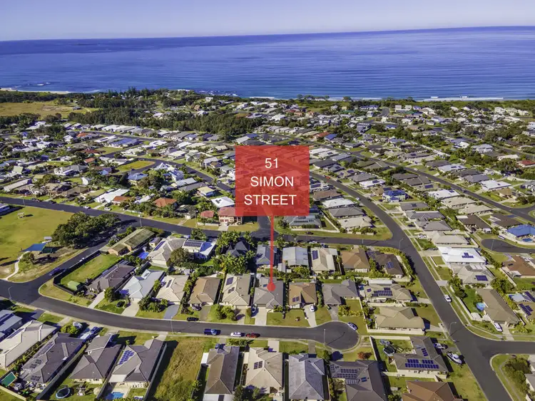 Main view of Homely house listing, 51 Simon Street, Corindi Beach NSW 2456