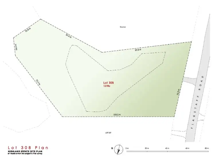 Main view of Homely land listing, Lot/308 Flagstaff Road, Tamworth NSW 2340