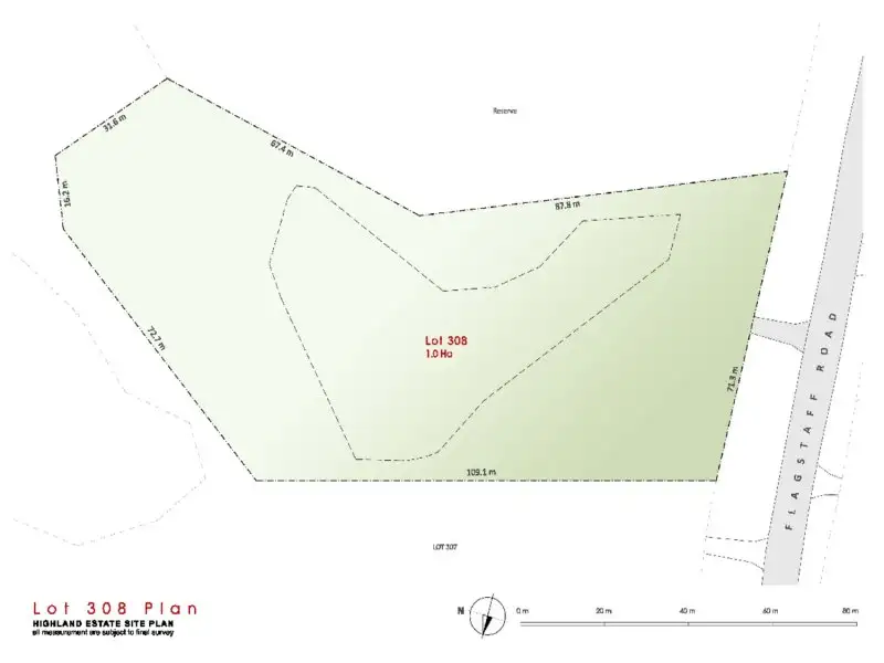 Main view of Homely land listing, Lot/308 Flagstaff Road, Tamworth NSW 2340