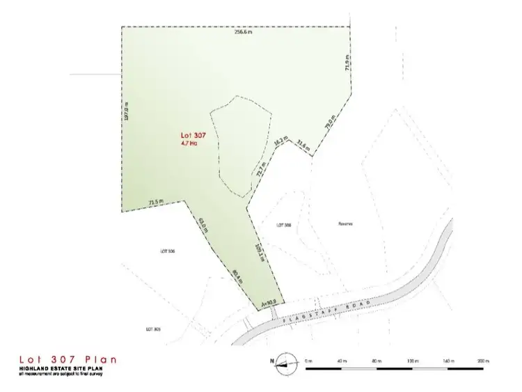 Main view of Homely land listing, Lot/307 Flagstaff Road, Tamworth NSW 2340