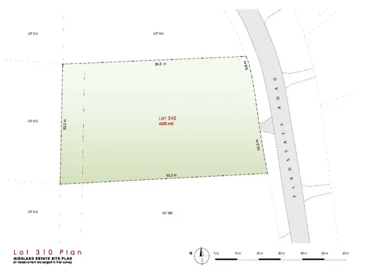 Main view of Homely land listing, Lot/310 Flagstaff Road, Tamworth NSW 2340