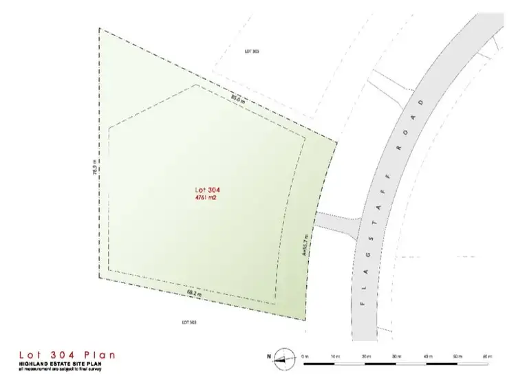 Main view of Homely land listing, Lot/304 Flagstaff Road, Tamworth NSW 2340