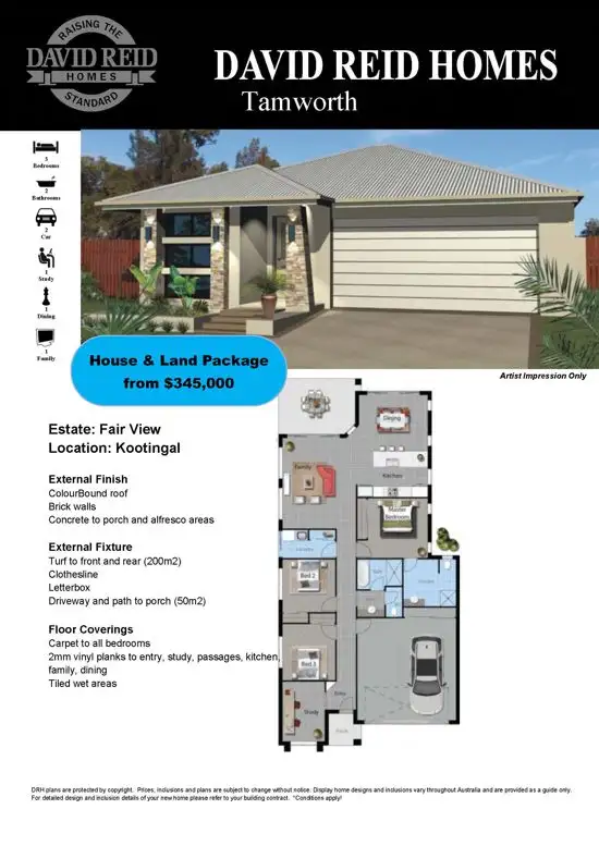 Fourth view of Homely land listing, Lot 74 Fairview Estate, Kootingal NSW 2352