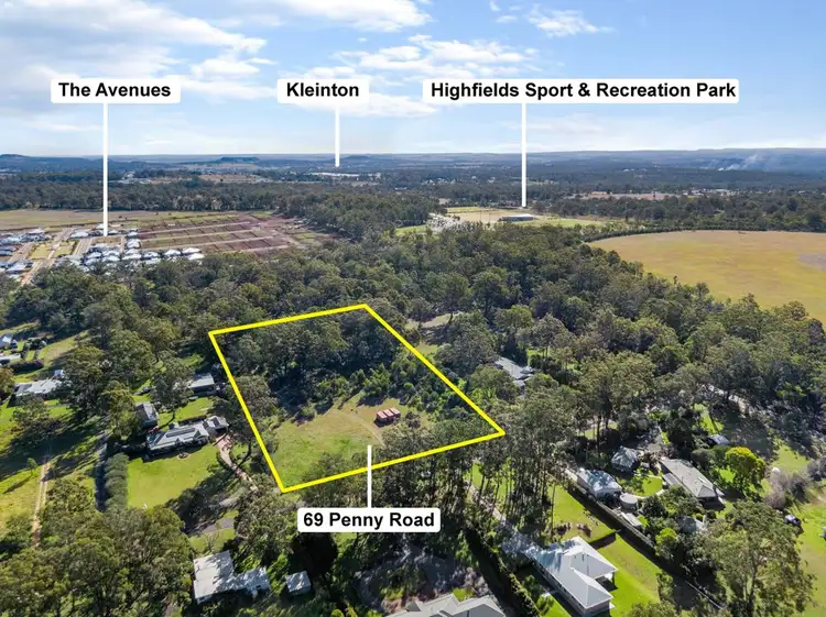 Main view of Homely land listing, 69 Penny Road, Highfields QLD 4352