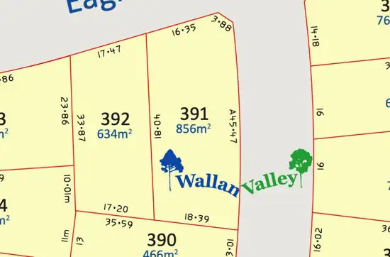 Main view of Homely land listing, Lot 391 Eagle st, Wallan VIC 3756