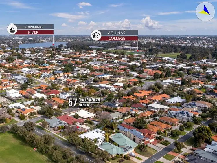 Fifth view of Homely house listing, 57 Challenger Avenue, Manning WA 6152