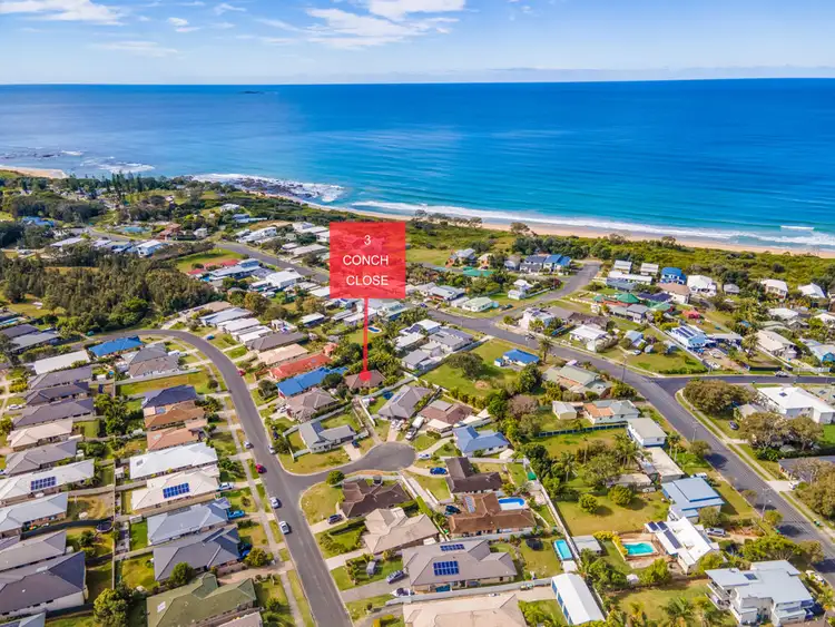 Second view of Homely house listing, 3 Conch Close, Corindi Beach NSW 2456