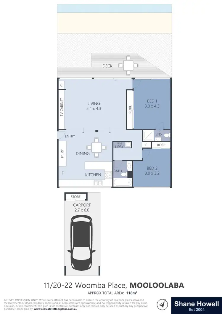 Fifth view of Homely unit listing, 11 20-22 Woomba Place, Mooloolaba QLD 4557