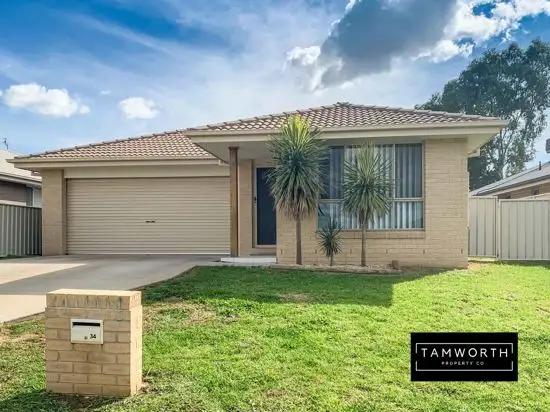 Main view of Homely house listing, 34 Nowland Crescent, Tamworth NSW 2340