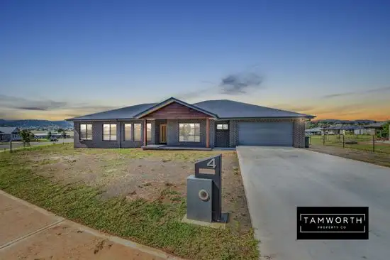 Main view of Homely house listing, 4 Jubata Drive, Tamworth NSW 2340