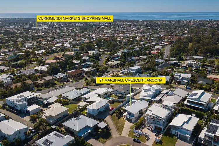 Main view of Homely house listing, 21 Marshall Crescent, Aroona QLD 4551