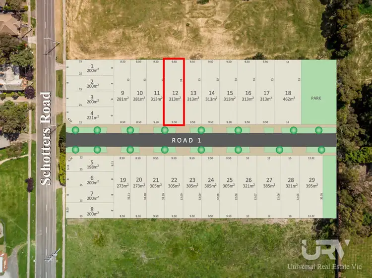 Main view of Homely land listing, Lot 12/104-110 Schotters Road, Mernda VIC 3754