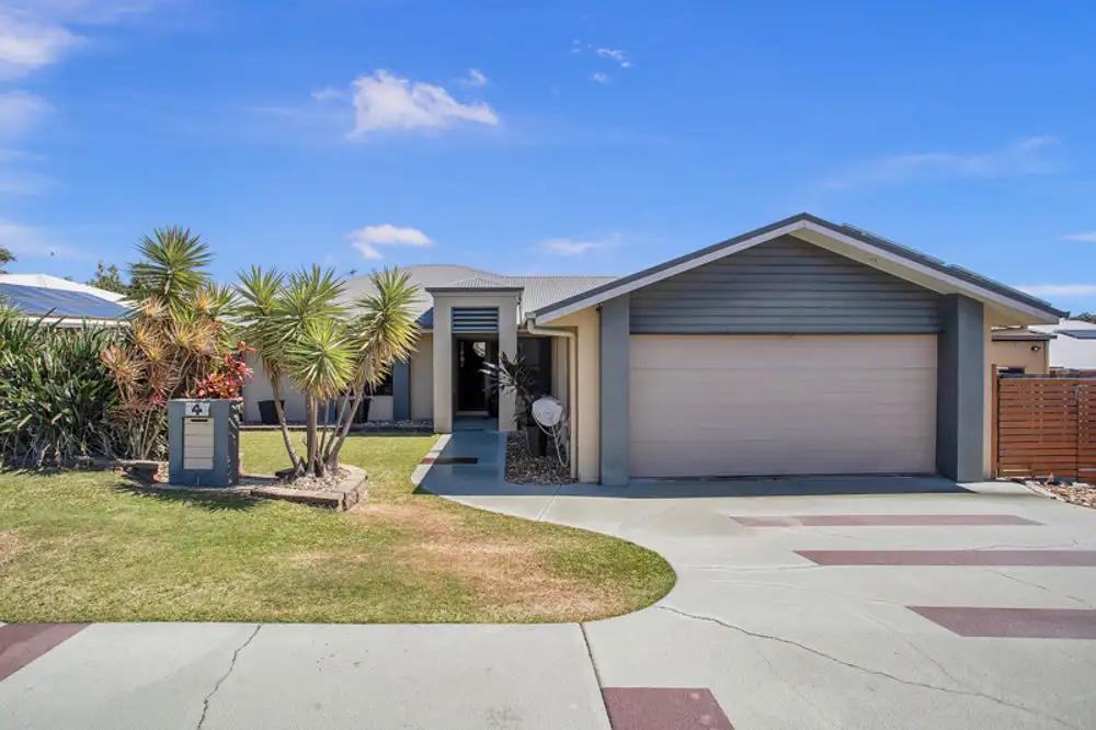Main view of Homely house listing, 4 Tymons Court, Eimeo QLD 4740