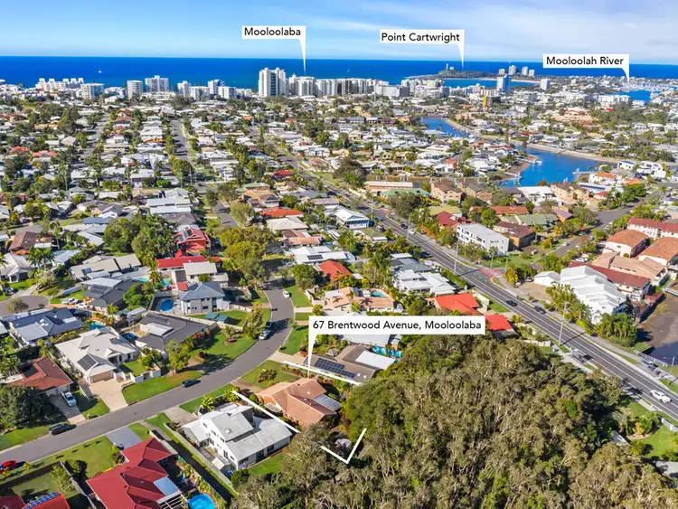 Main view of Homely house listing, 67 Brentwood Avenue, Mooloolaba QLD 4557