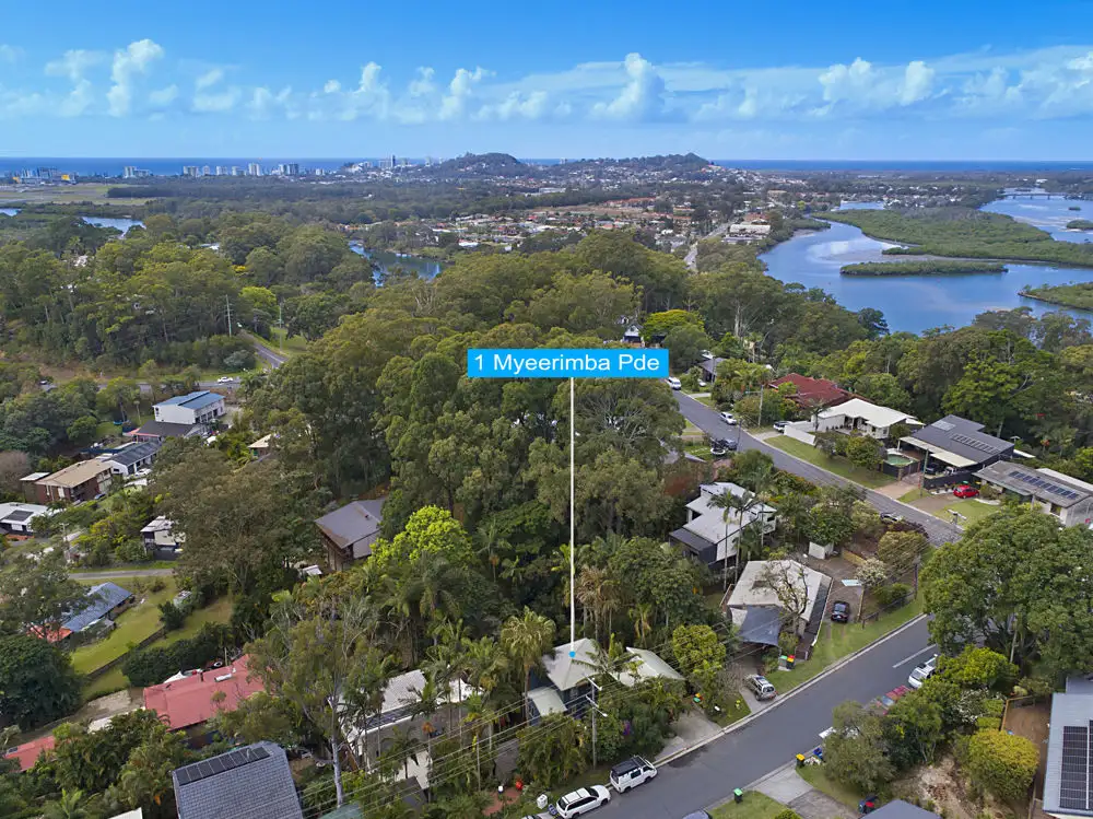 Main view of Homely house listing, 1 Myeerimba Parade, Tweed Heads West NSW 2485