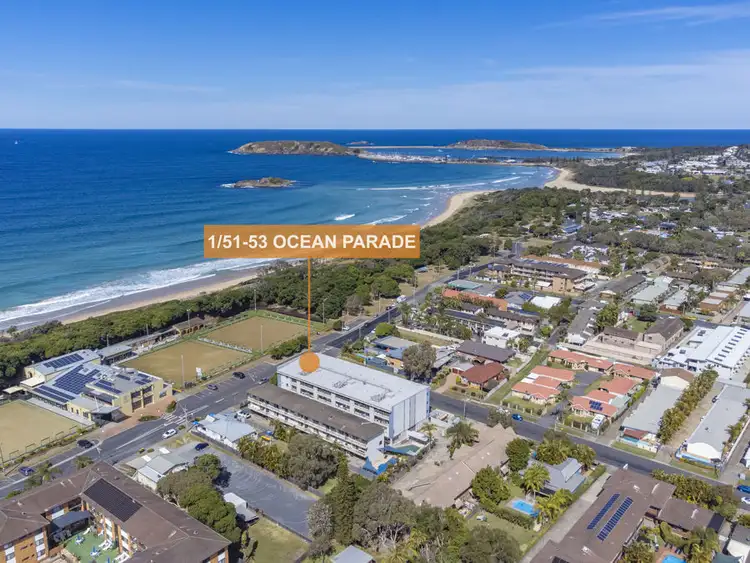 Main view of Homely apartment listing, 1/51-53 Ocean Parade, Coffs Harbour NSW 2450