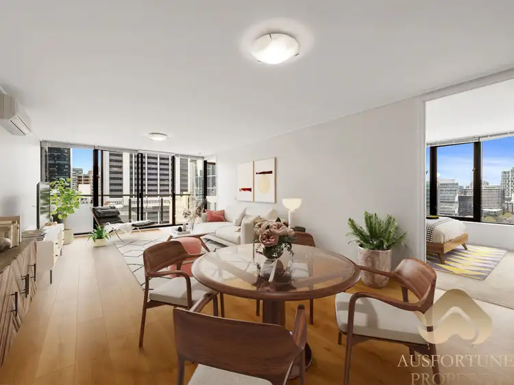 Third view of Homely apartment listing, 1502/668 Bourke St, Melbourne VIC 3000