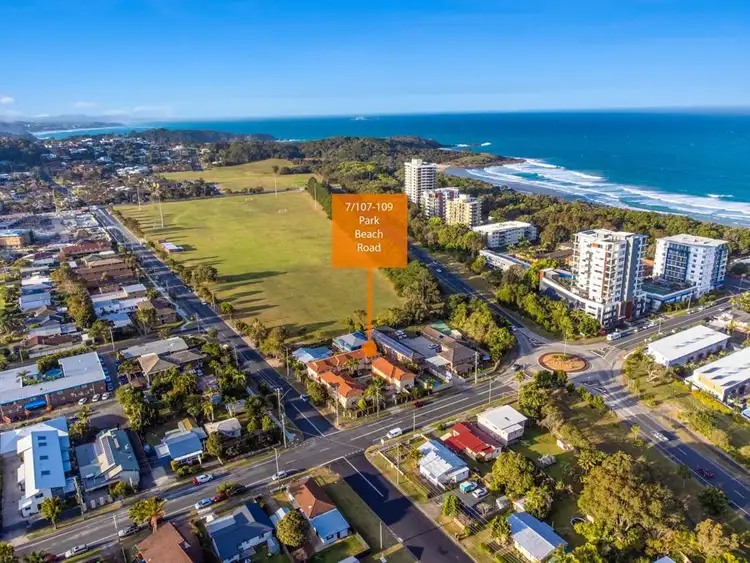 Main view of Homely townhouse listing, 7/107-109 Park Beach Road, Coffs Harbour NSW 2450
