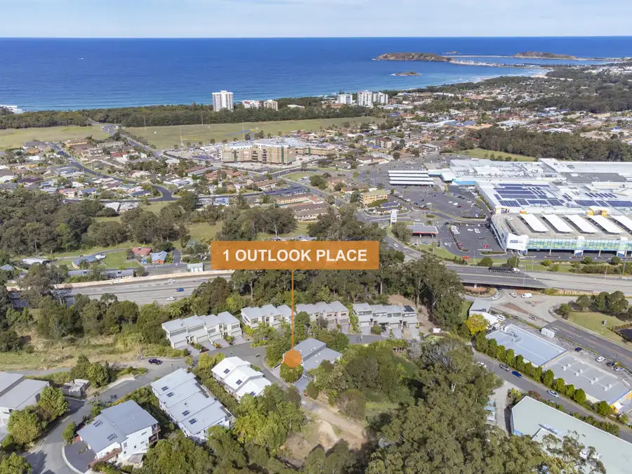 Main view of Homely house listing, 1 Outlook Place, Coffs Harbour NSW 2450