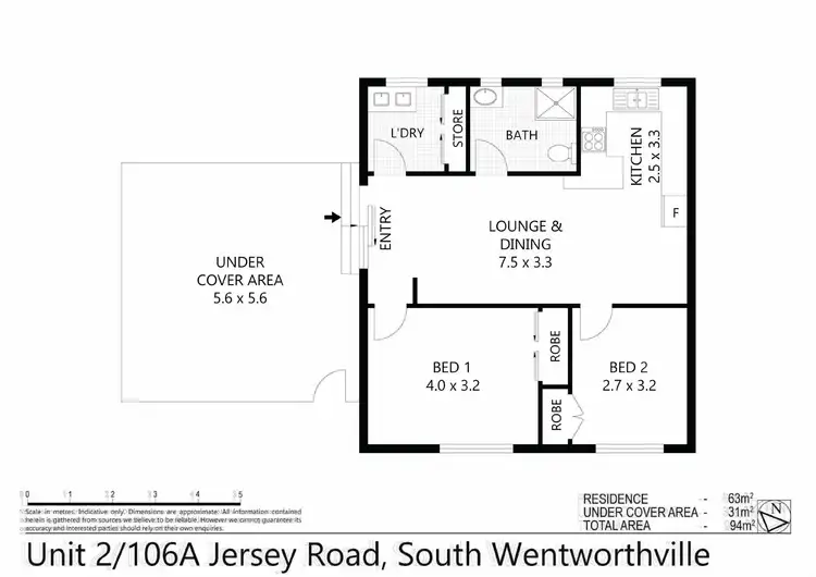 Fifth view of Homely house listing, 2/106a Jersey Road, South Wentworthville NSW 2145