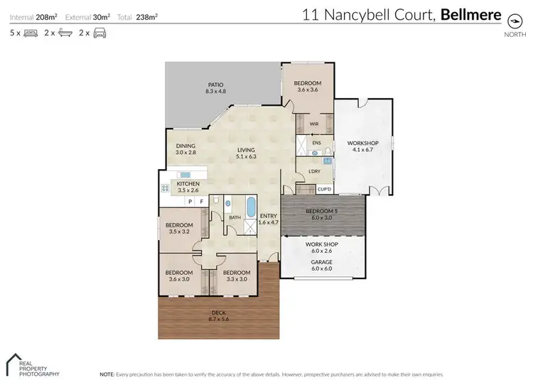 Second view of Homely house listing, 11 Nancybell court, Bellmere QLD 4510