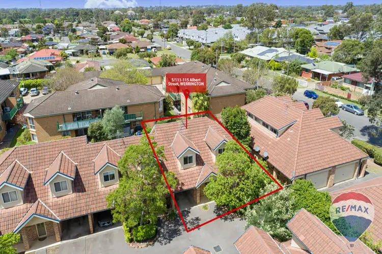 Main view of Homely townhouse listing, 5/111-115 ALBERT STREET, Werrington NSW 2747