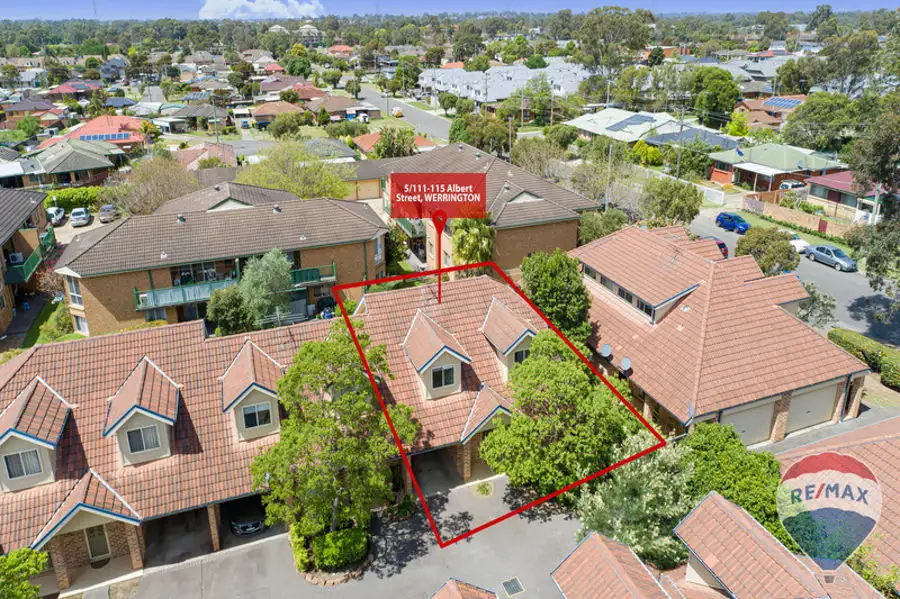 Main view of Homely townhouse listing, 5/111-115 ALBERT STREET, Werrington NSW 2747