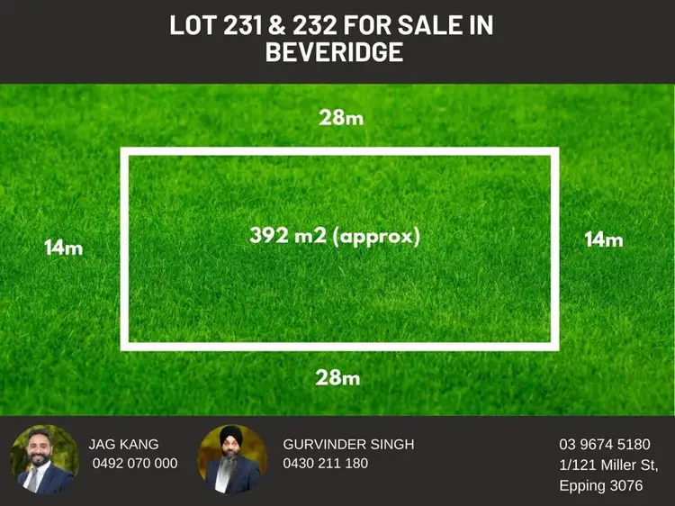 Main view of Homely land listing, Lot 234 Ayre Street, Beveridge VIC 3753