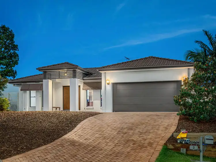 Second view of Homely house listing, 2 Lachlan Drive, Wakerley QLD 4154