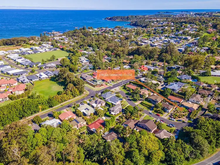 Main view of Homely house listing, 9 Russ Hammond Close, Korora NSW 2450